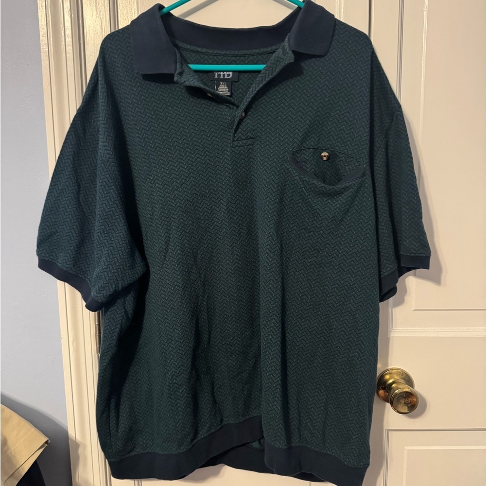 !it jeans Dark Green Polo Shirt